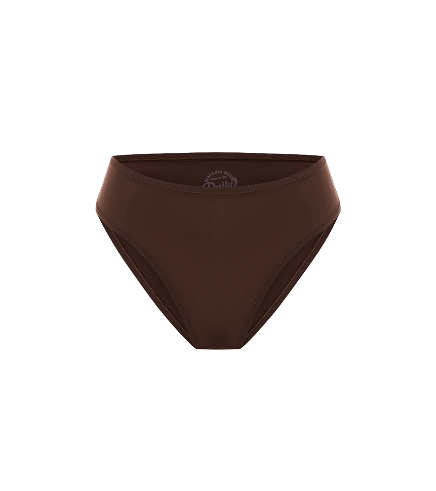 Daily Nuuds Classic Bikini — Kahve 5’li