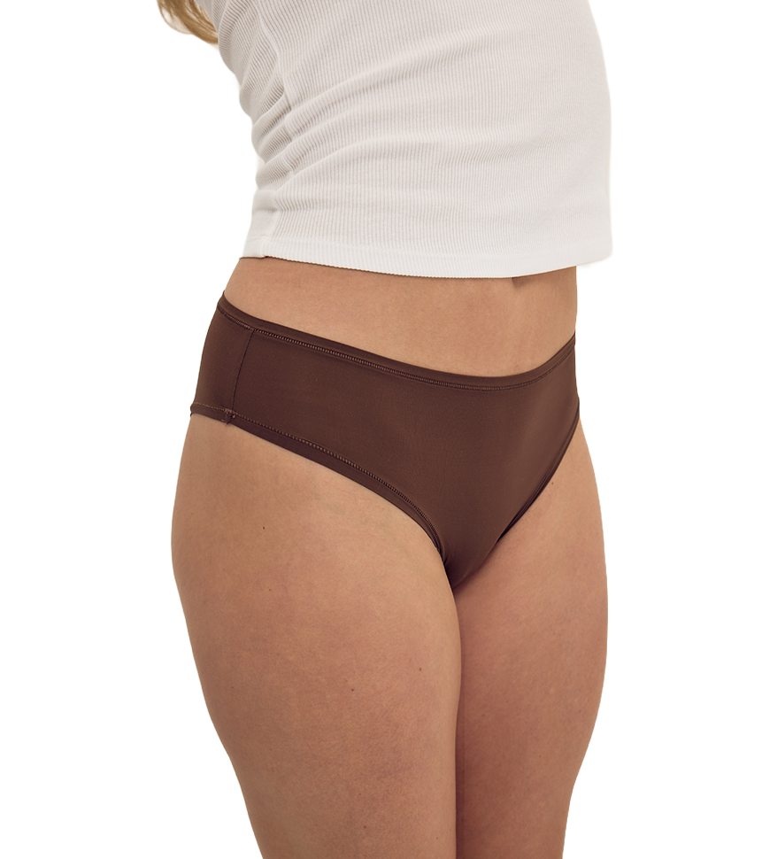 Daily Nuuds Classic Bikini — Kahve 5’li