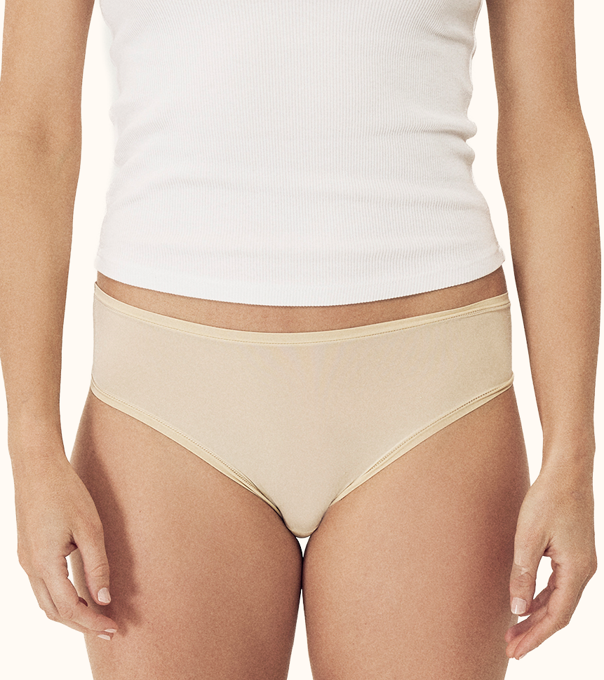 Daily Nuuds Classic Bikini — Bej – Görsel 1