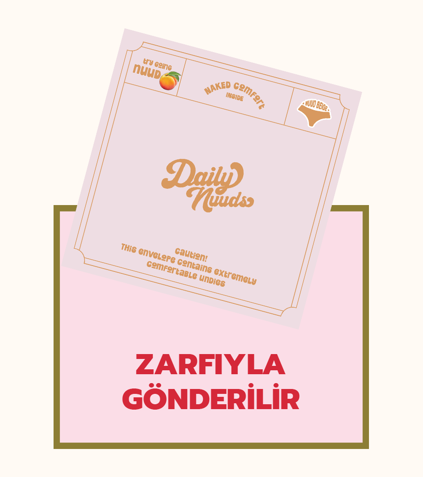 Daily Nuuds Classic Bikini — Bej – Görsel 9