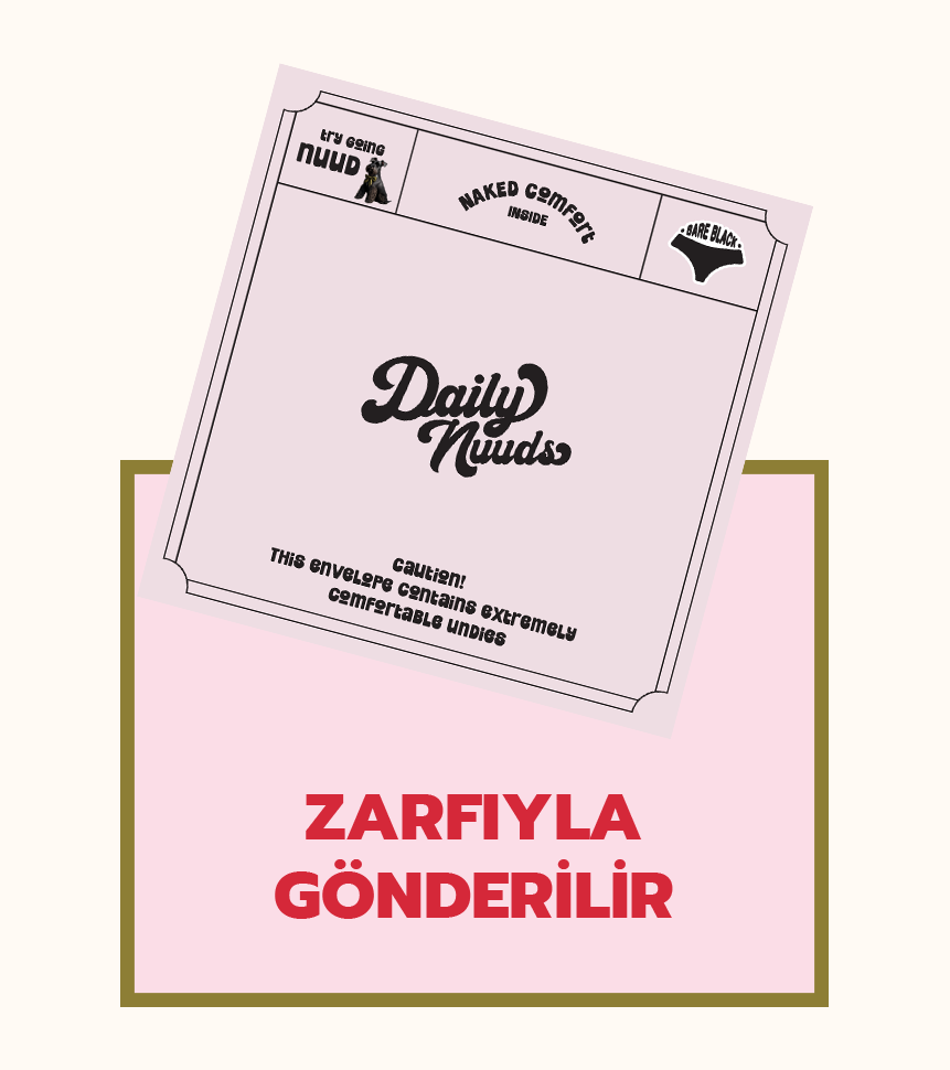 Daily Nuuds Classic Bikini — Siyah – Görsel 8