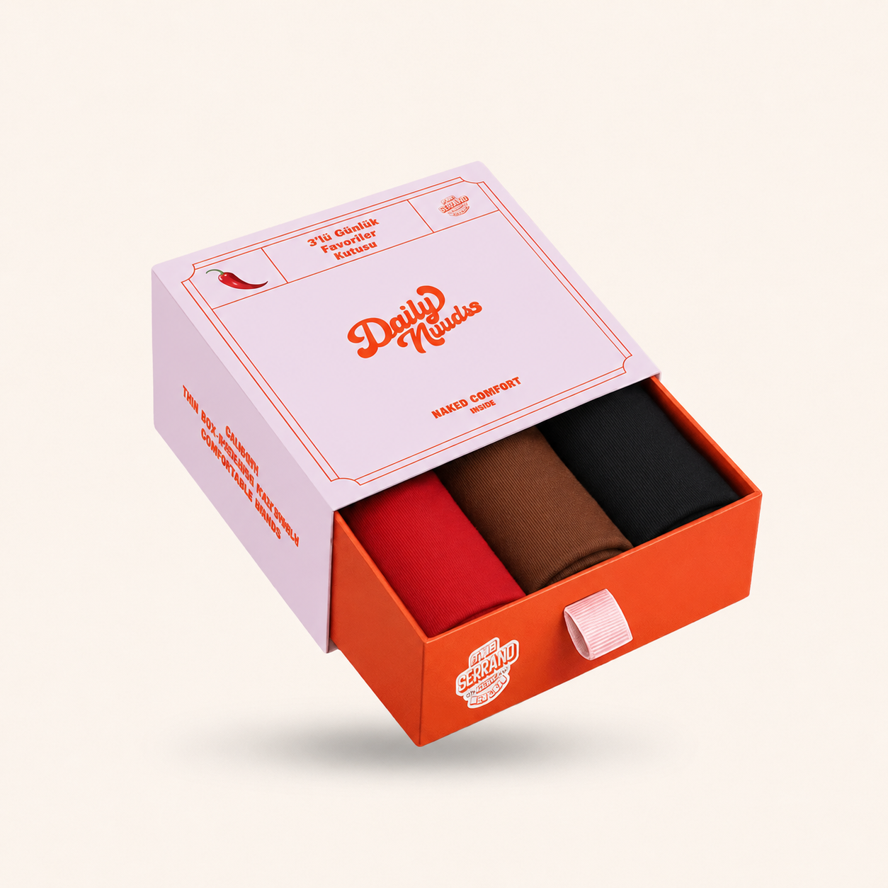 Daily Nuuds 3’lü Asorti Paket