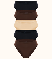 Daily Nuuds Classic Bikini — The Neutrals 5’li