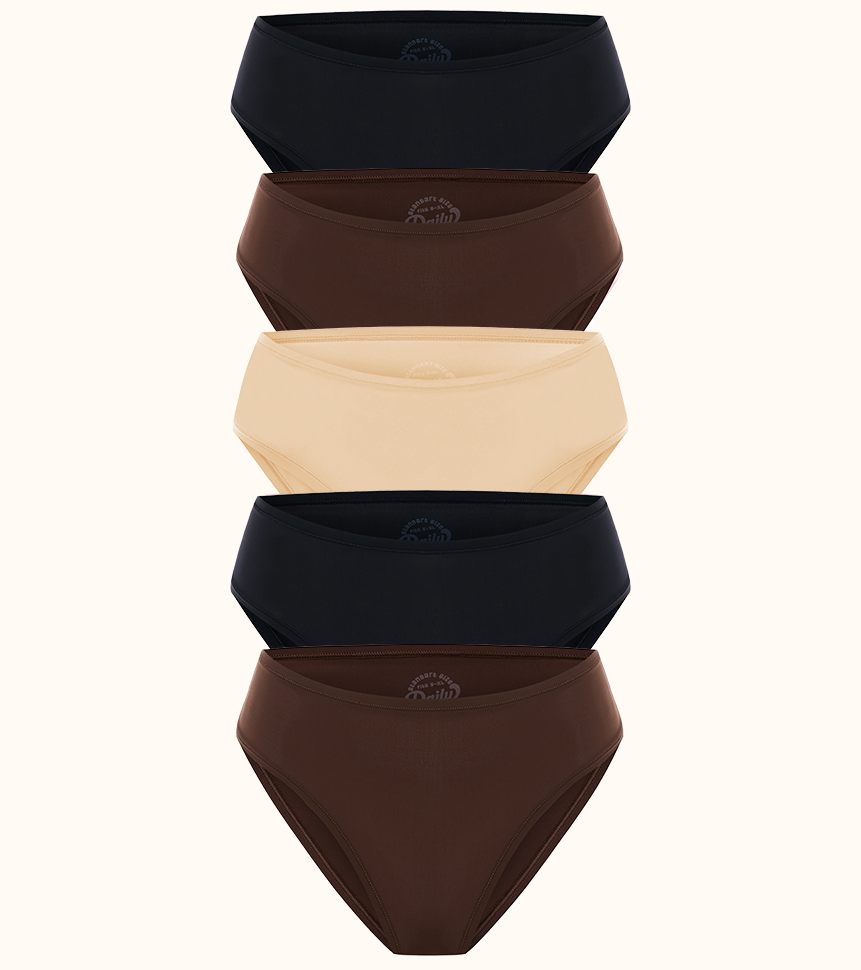 Daily Nuuds Classic Bikini — The Neutrals 5’li
