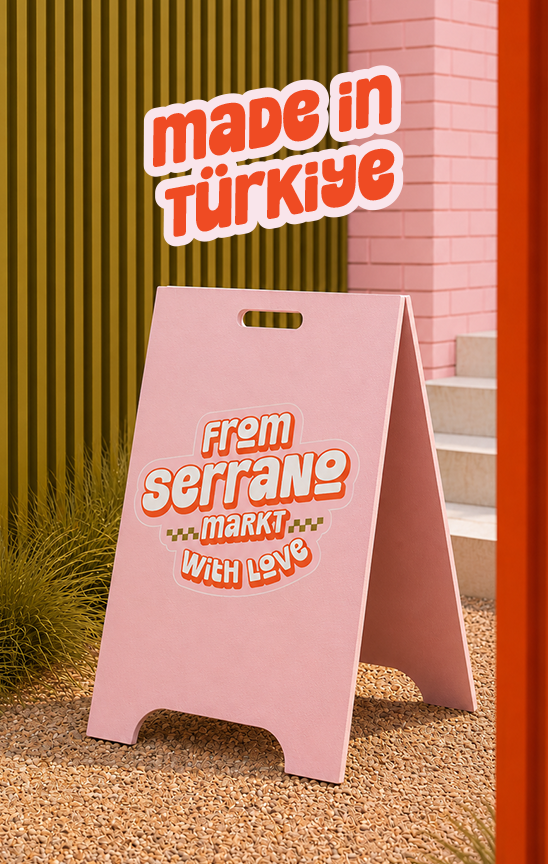 MADE IN TÜRKİYE
BİRAZ DAHA RENKLİ OLABİLİR.