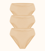 Daily Nuuds Classic Bikini — Bej 3’lü