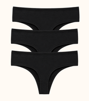 Daily Nuuds Thong Siyah 3’lü