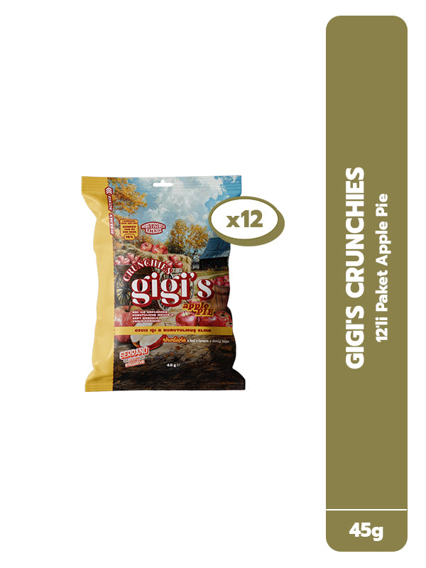 Gigi's Crunchies Apple Pie 12'li 45g