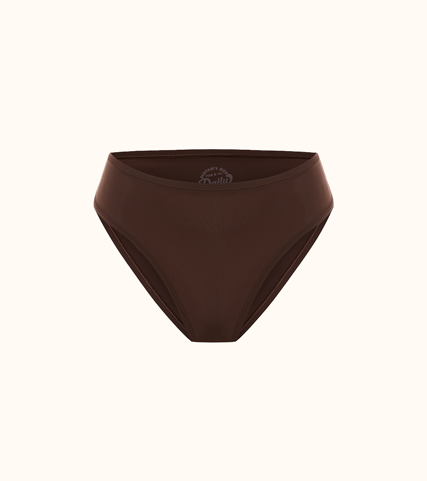 Daily Nuuds Classic Bikini — Kahve 3’lü