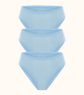 Daily Nuuds Classic Bikini — Mavi 3’lü