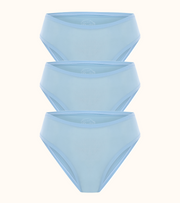 Daily Nuuds Classic Bikini — Mavi 3’lü