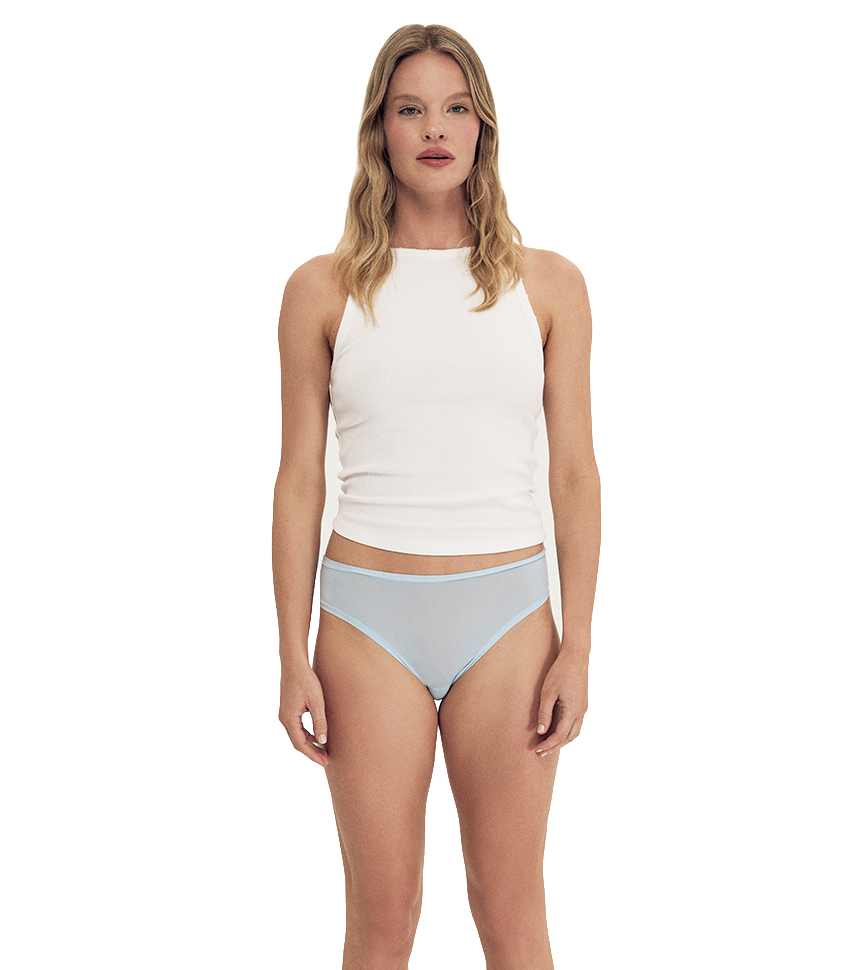 Daily Nuuds Classic Bikini — Mavi 3’lü