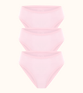 Daily Nuuds Classic Bikini — Pembe 3’lü