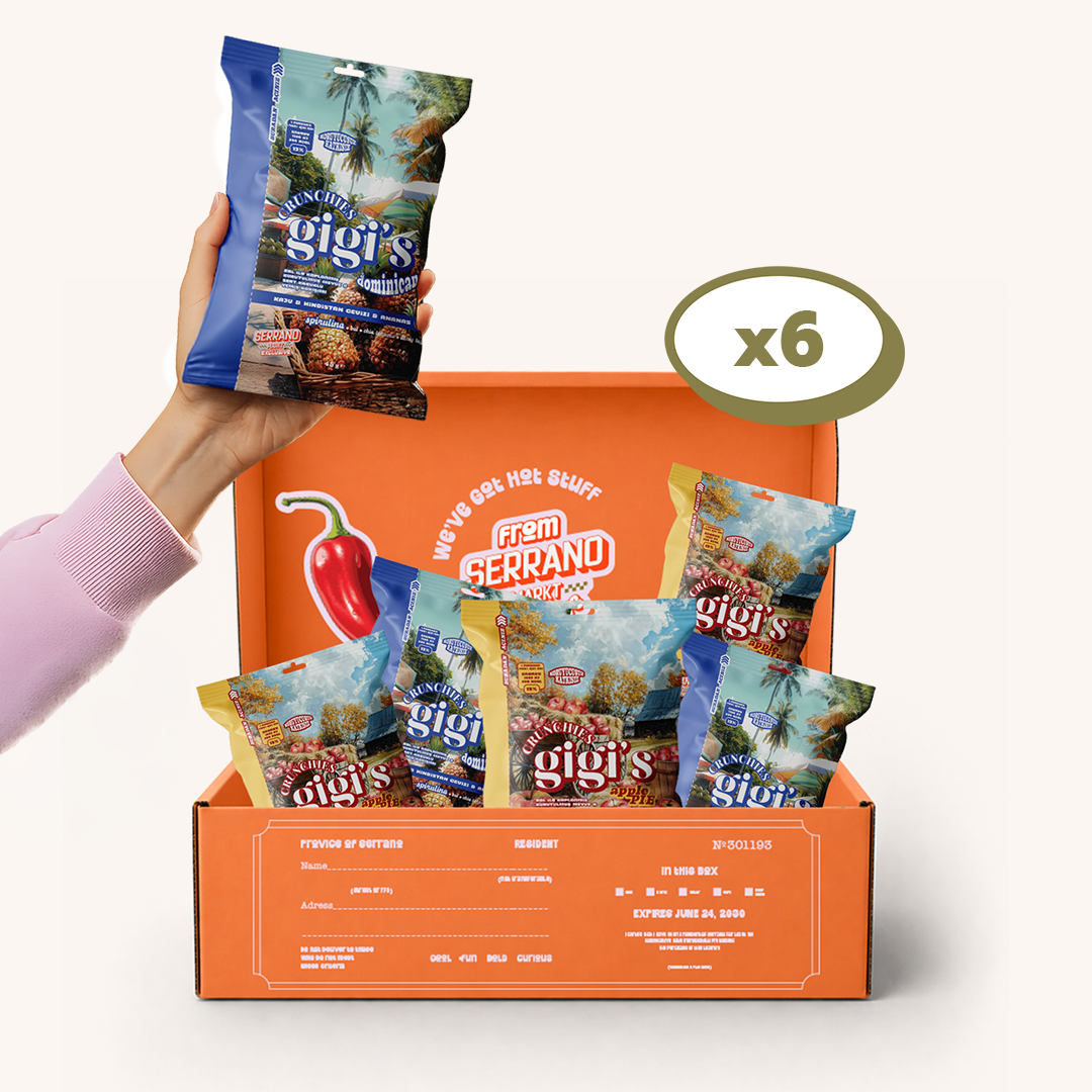 Gigi’s Crunchies | Dominicana ve Apple Pie Karışımı | 6’lı
