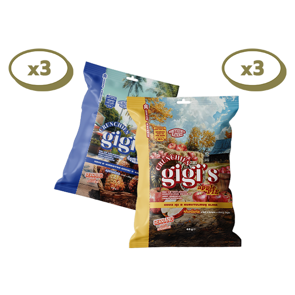 Gigi’s Crunchies | Dominicana ve Apple Pie Karışımı | 6’lı