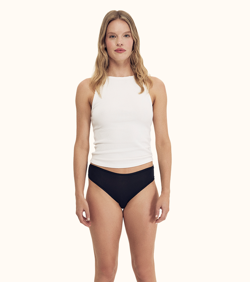 Daily Nuuds Classic Bikini — Siyah 3’lü