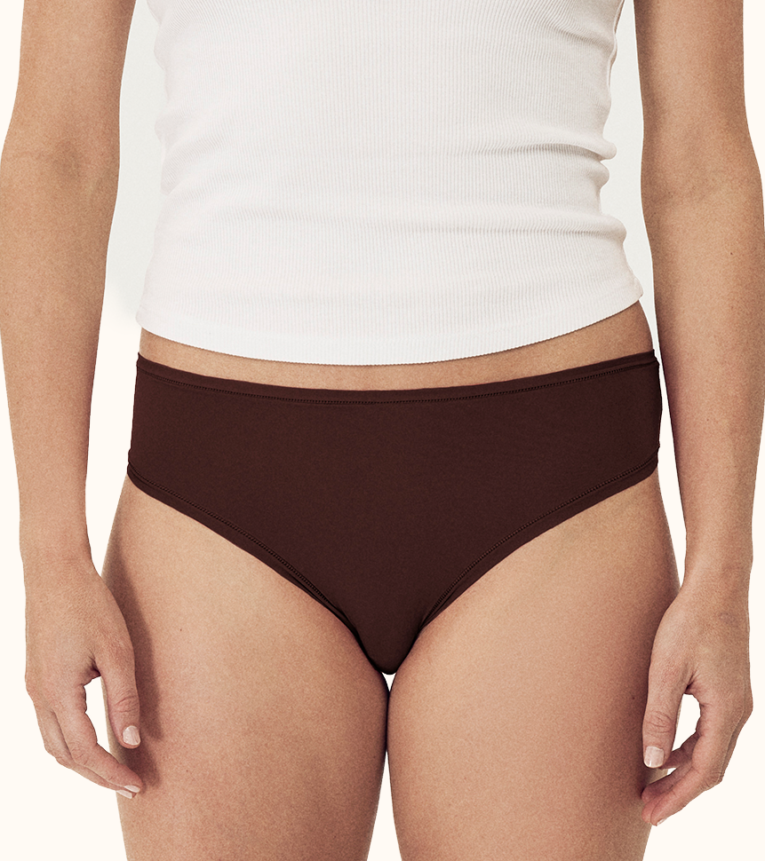 Daily Nuuds Classic Bikini — Kahve – Görsel 1