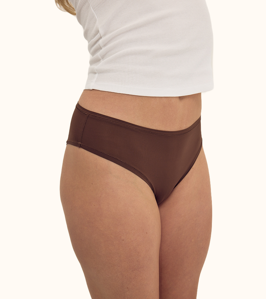 Daily Nuuds Classic Bikini — Kahve – Görsel 4